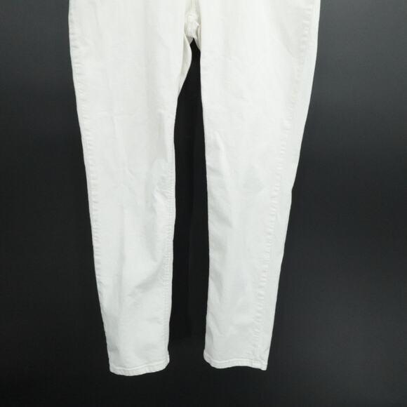 J Jill Pants Womens 16 White Denim Stretch Skinny Casual Classic - Picture 9 of 12